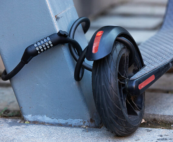 KickScooter Zahlenschloss